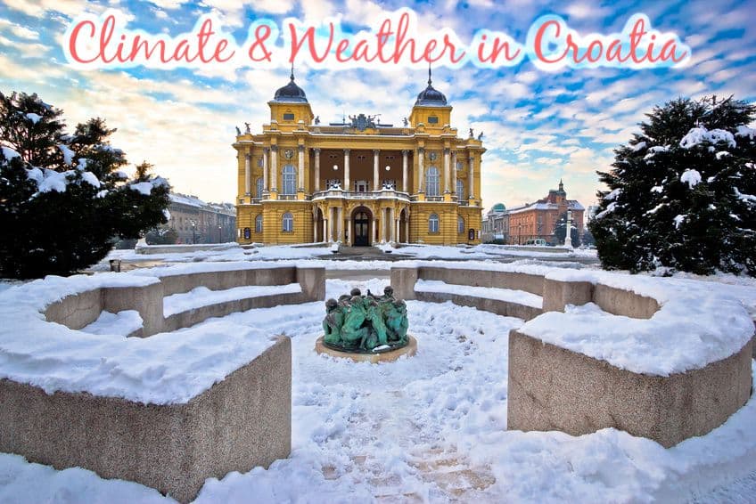 Climate & Weather in Croatia Coast and interior Visit Croatia