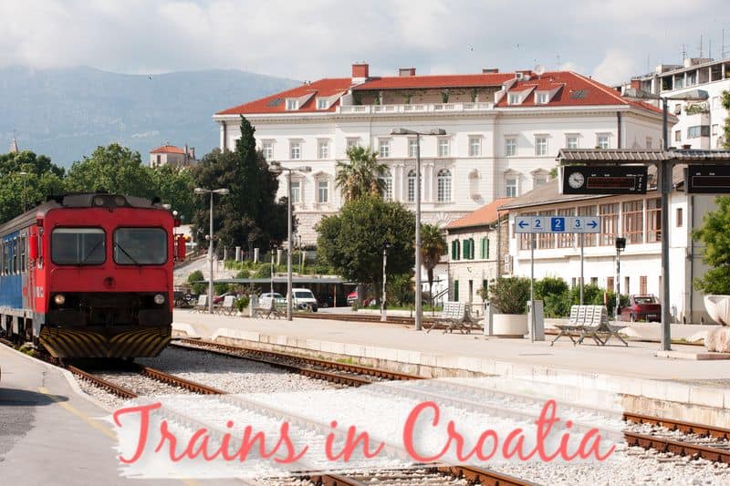 rail travel croatia