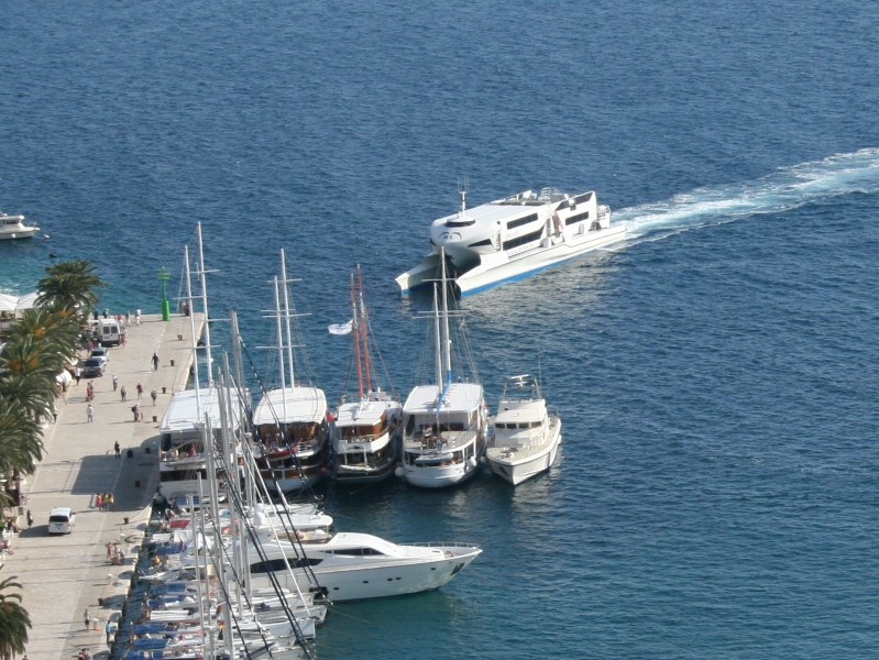 Split to Hvar by Ferry and Catamaran