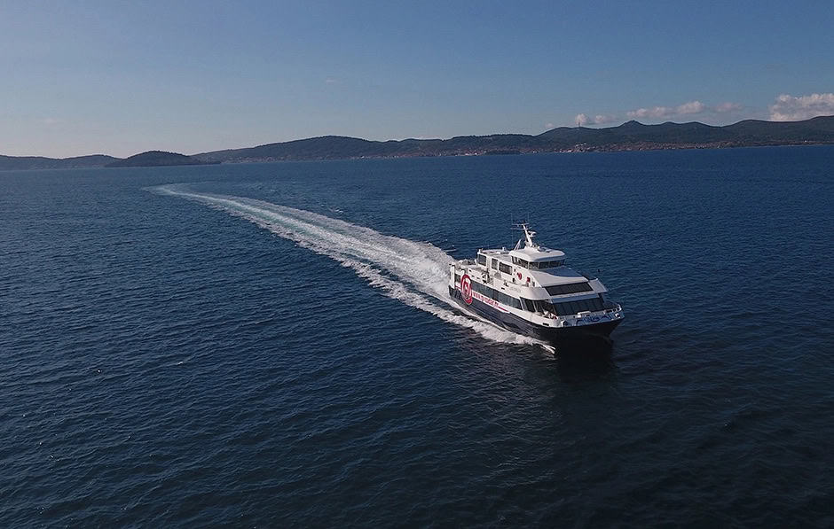 New Budva to Dubrovnik Catamaran Service - Adriatic Lines catamaran