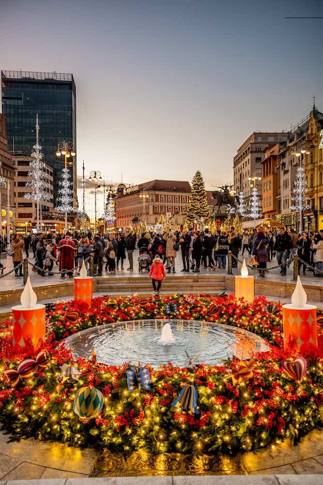 The Advent in Zagreb candles (Credit: Julien Duval)